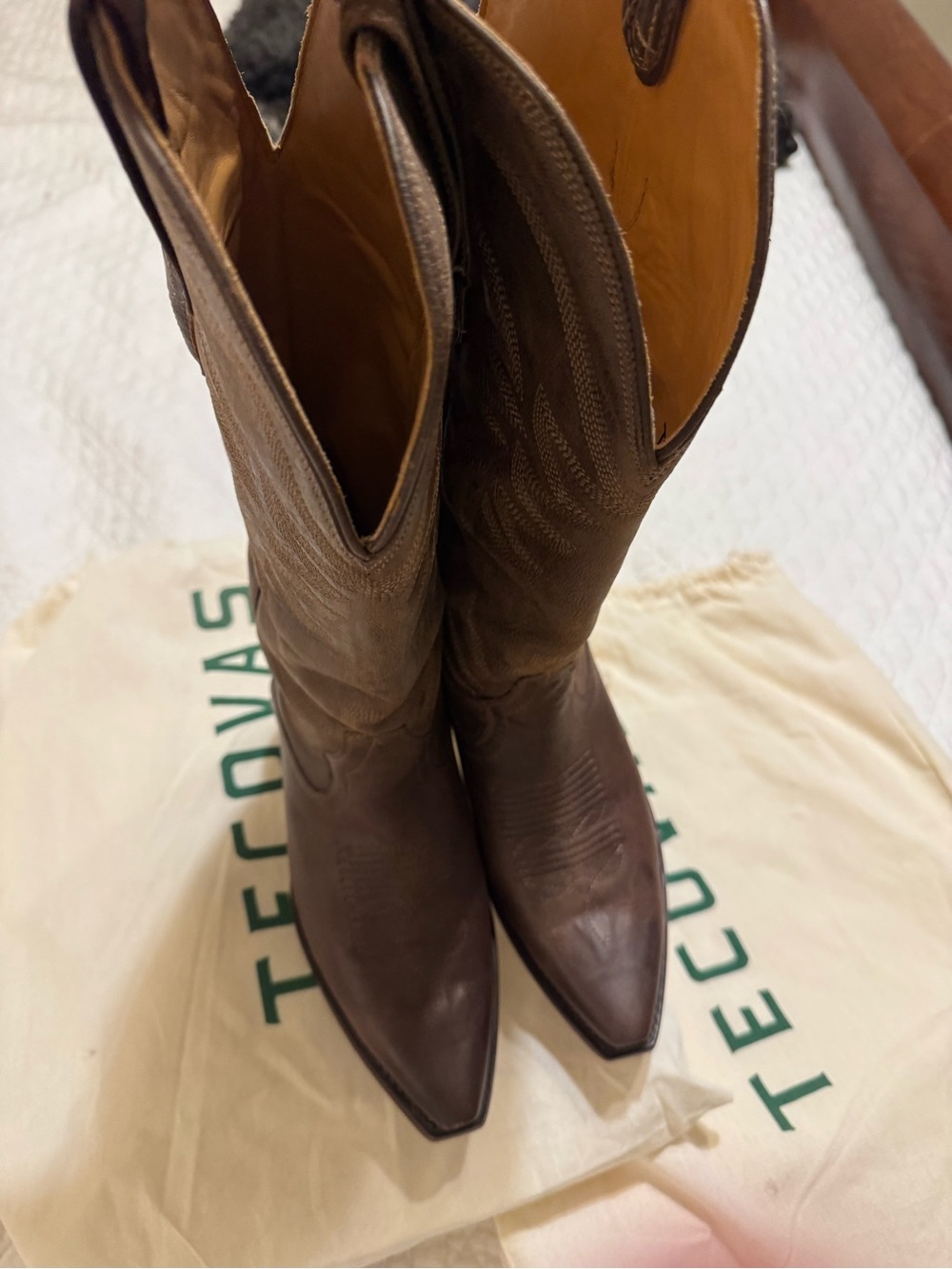 Tecovas Annie Goat 9B Western Boots - Tecovas never worn outside.
